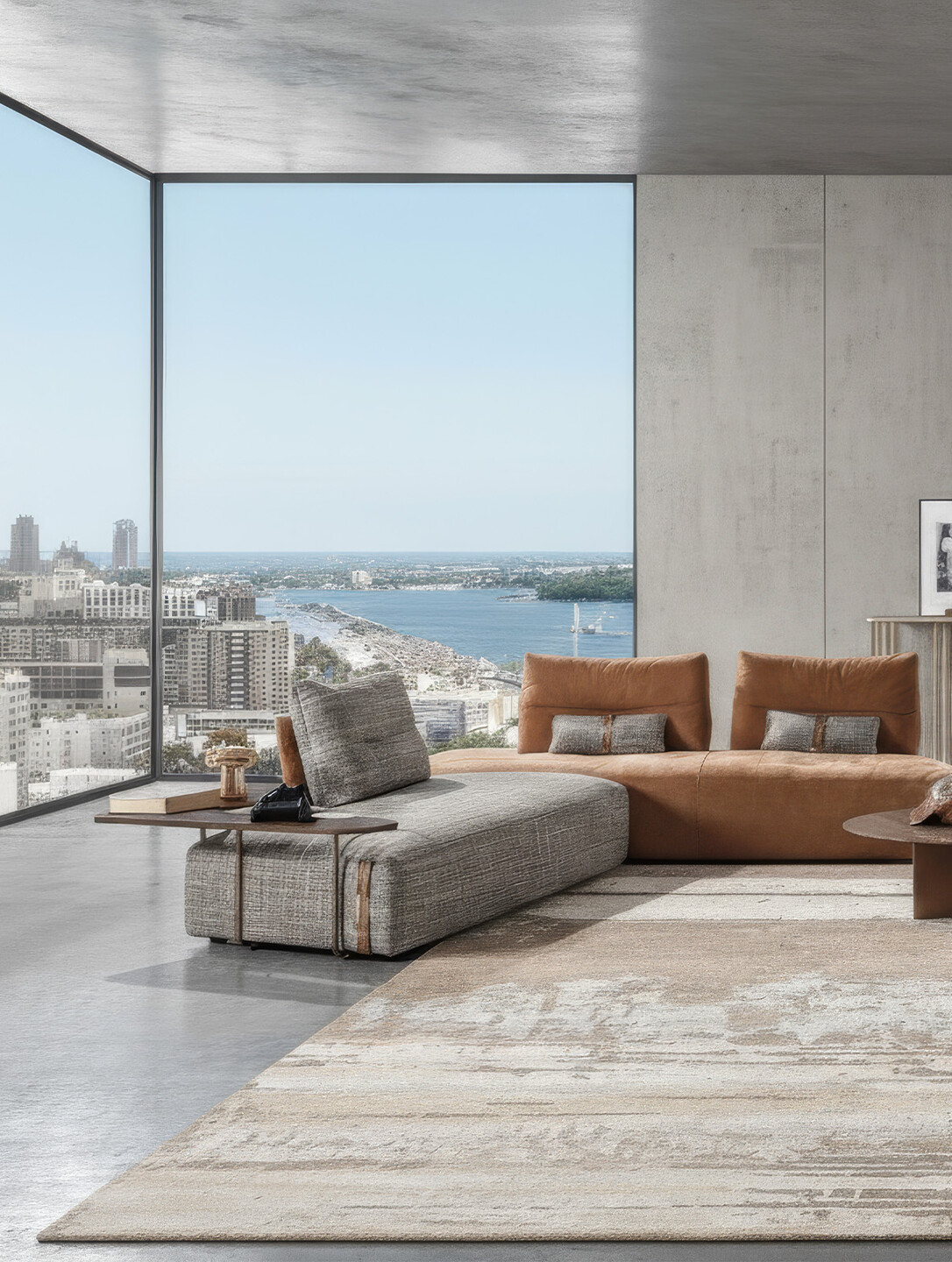 ARMONIO BEIGE ROUND Carpet - Image 2