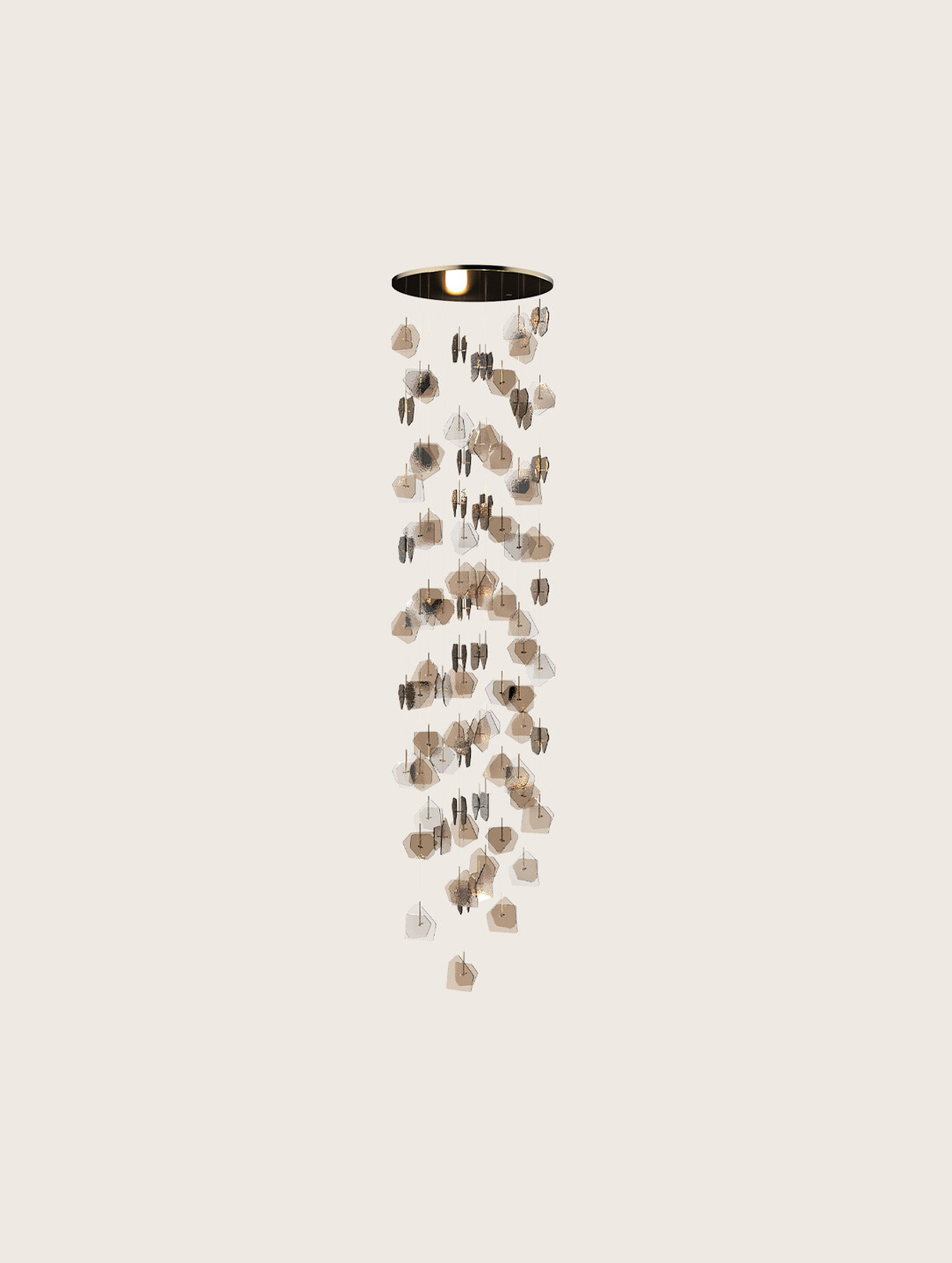 DIAMOND Waterfall Chandelier Image 1