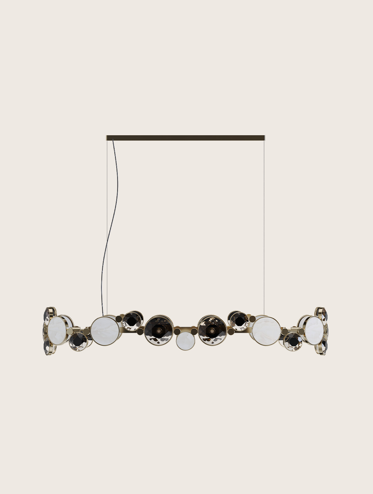SAPPHIRE Oval Lamp - One Level Image 1