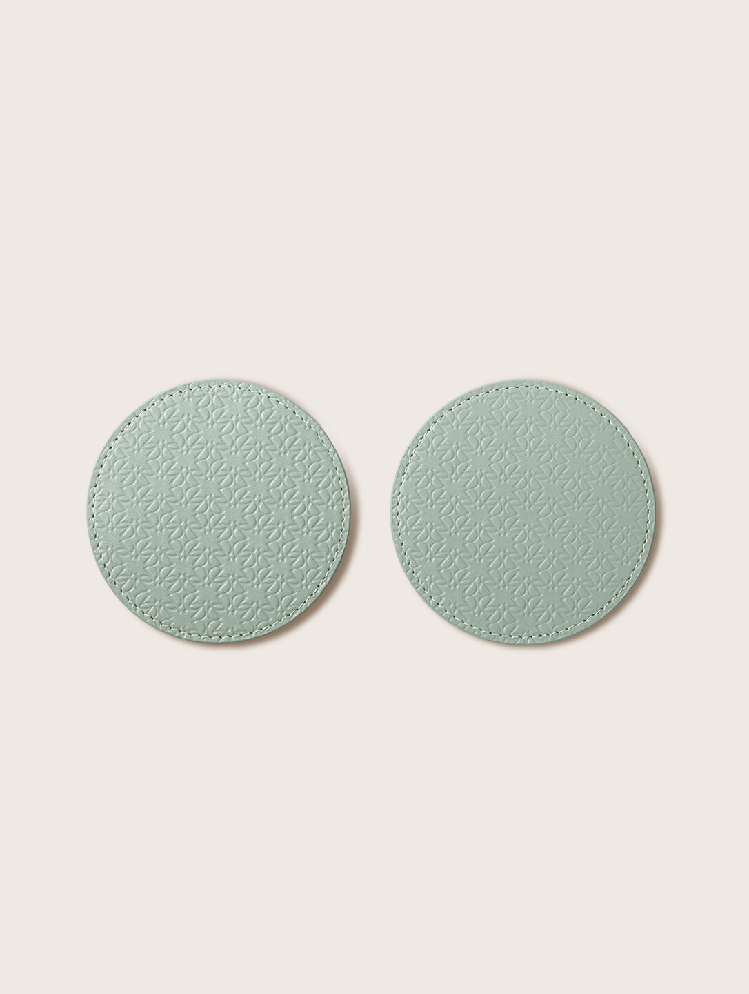 Monogram Two Coasters Image 1