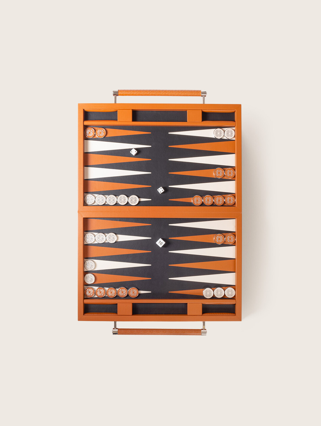 Monogram Backgammon Case With Handles Image 1