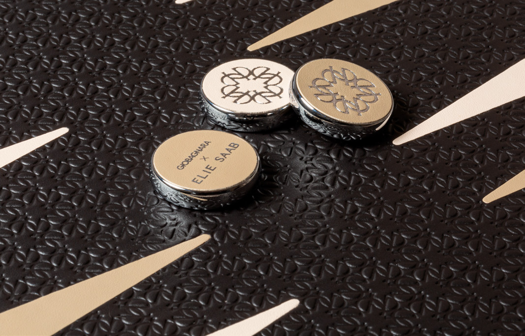 Monogram Backgammon With Handles - Image 8