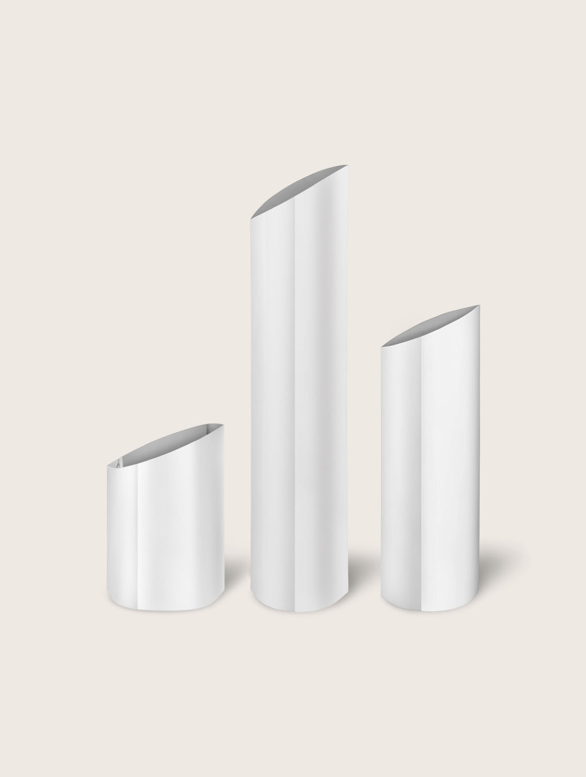 Parova Vases - Stainless Steel Image 1
